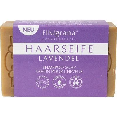 FINigrana Bio & Naturkosmetik mydlo na vlasy aleppo s levanduľou 100 g