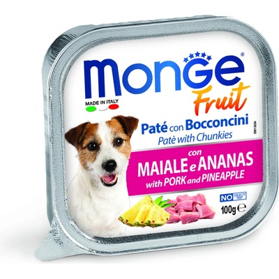 Monge Fruit Adult Dog Bravčové s ananásom 32 x 100 g