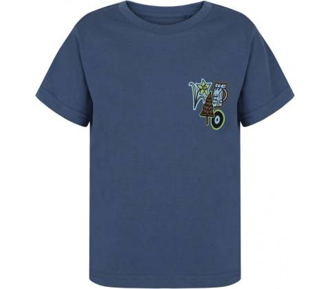 Husky Tee Patch K blue