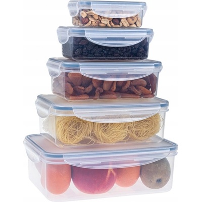 Tescoma Freshbox 5 ks 0,2 0,5 1,5 ,2,5 l obdélníková 1 l – Zboží Dáma