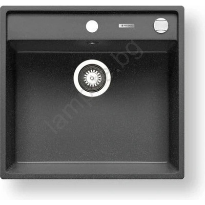 Pyramis 70007601 - Кухненска мивка CAMEA 50x53 cm гранит/черна (PY0033)