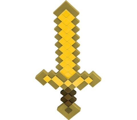Minecraft meč zlatý