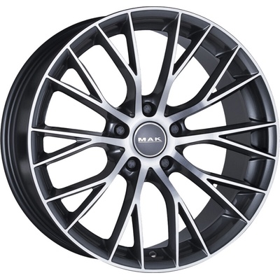MAK MUNCHEN 8x17 5x108 ET45 gunmetal mirror