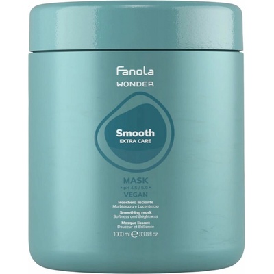 Fanola Wonder Smooth Mask uhladzujúca maska pre neposlušné a krepaté vlasy Wonder Smooth uhladzujúca maska 1000 ml