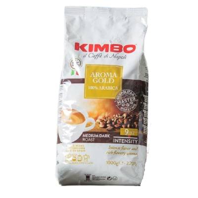 Kimbo Aroma Gold 100% Arabica zrnková káva 1kg