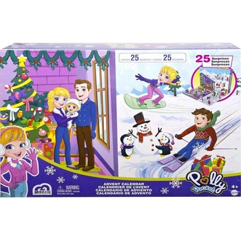 Mattel Polly Pocket Adventný kalendár GYW07 2021