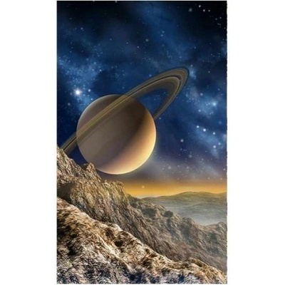 DIMEX MS-2-0187 Dětská vliesová fototapeta na zeď Vesmír rozměry 150 x 250 cm