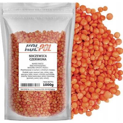 Kol-pol Šošovica červená 1 kg