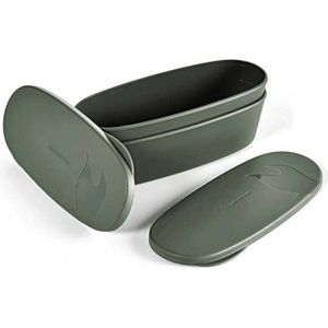 Light my fire Snapbox oval 2-pack тъмнозелено (6404113113)