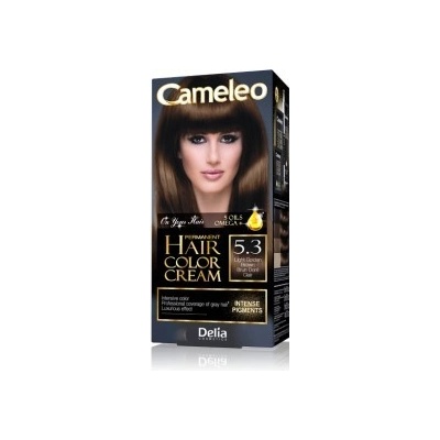 Delia Cameleo barva na vlasy 5.3 zlatavě hnědá