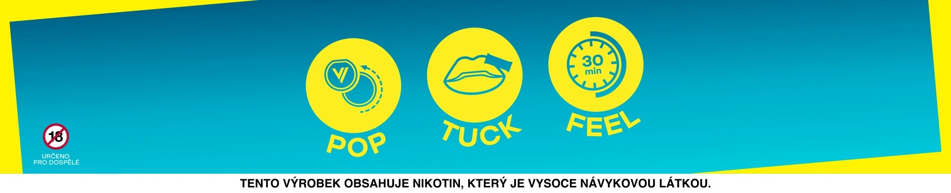 Použití nikotinových sáčků VELO Použití nikotinových sáčků VELO