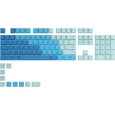 Glorious GPBT Keycaps Caribbean Ocean 114 ks (US) GLO-KC-GPBT-CO – Zboží Živě