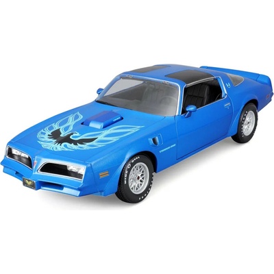 Maisto 1978 Pontiac Firebird Trans AM metal modrá 1:18