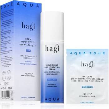 Hagi Aqua Zone нощен хидратиращ крем с подхранващ ефект 50ml