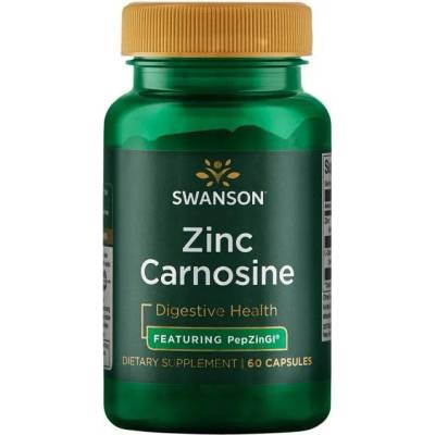 Swanson Zinc Carnosine, 37.5 mg, 60 капсули, Swanson (SWU281)