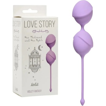 Вагинални топчета, нежен масаж и интимен тонус - One Nights Violet (3004-05LOLA)