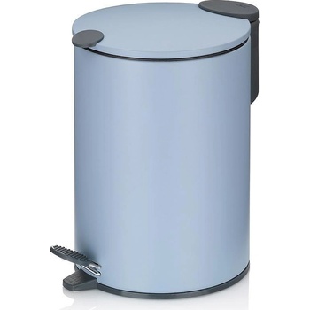 Image 1 of Kela Кош за отпадъци kela mats с педал (3 л) - светлосин (kela 23611)