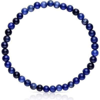 Jantario Korálkový náramok Sodalit 4 mm 106079