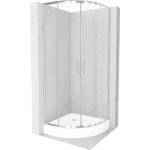 Mexen Rio 90x90 cm + tray round