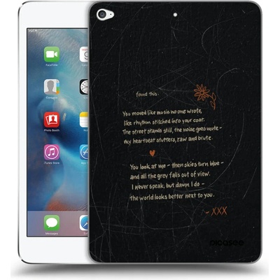 Picasee silikónový prehľadný obal pre Apple iPad mini 4 POET