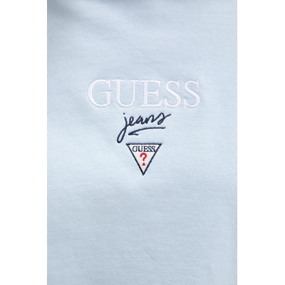 Guess Jeans суичър с качулка дамски от памук (W6RQ00.K68I4)