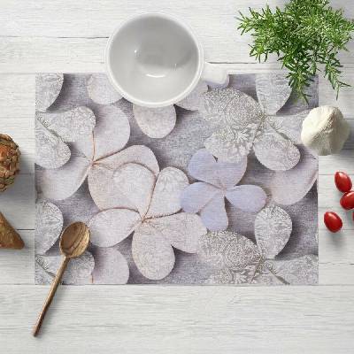 Biante prostírání PML-032 Designové květy na šedém 35x45cm