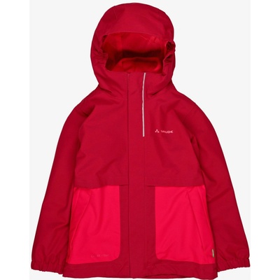 Dětská bunda Vaude Kids Campfire 3in1 Jacket - salsa