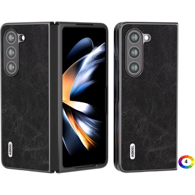 Samsung Galaxy Z Fold5 ABEEL Litchi Texture Wallet Калъф и Протектор