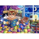 Bluebird Puzzle - Puzzle Kitten Bedtime Stories - 300 piese