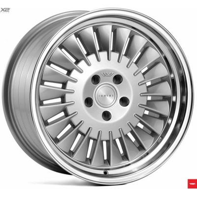 ISPIRI CSR1D 9,5x18 5x100 ET35 silver polished lip