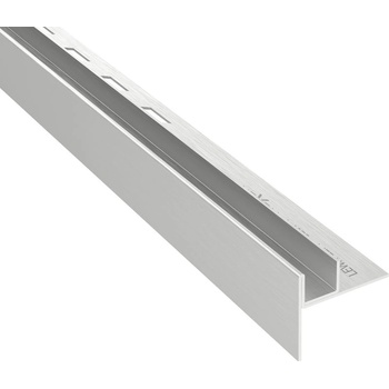 Mexen Line-B лява вдлъбната лайстна за стъкло 180 см, инокс - 181004180L (181004180L)