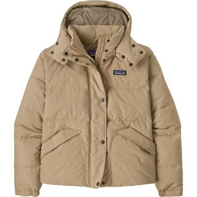 Patagonia Дамско пухено яке Patagonia Women's Downdrift Jacket Down jacket - Oar Tan / Seabird Grey - размер L (104-2859-0914)