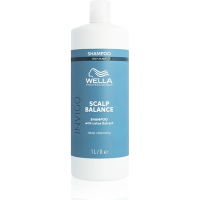 Wella Invigo Scalp Balance Oily Scalp Shampoo 1000 ml