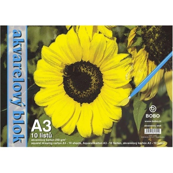 BOBO Watercolour Pad Скицник 10 A3 250 g (18014)