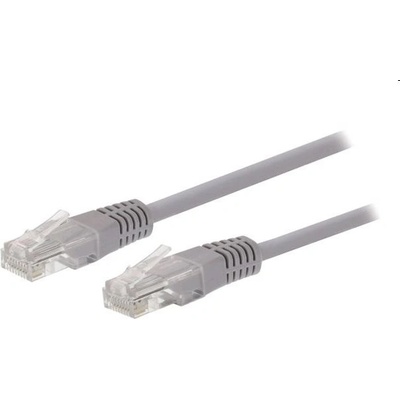 C-Tech CB-PP5-2 patch, Cat5e, UTP, 2m, šedý