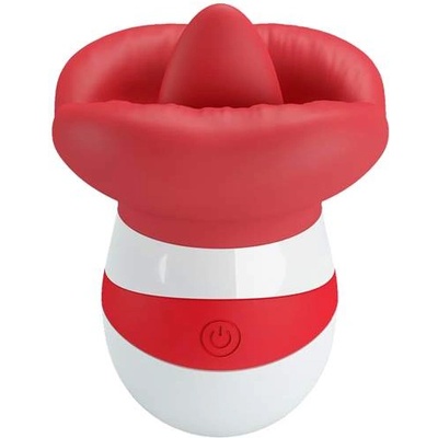 Pretty Love Вибриращ клиторен стимулатор за жени с езиче "pretty love mina" 9.5 см