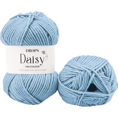 Drops Daisy uni 37 nebesky modrá