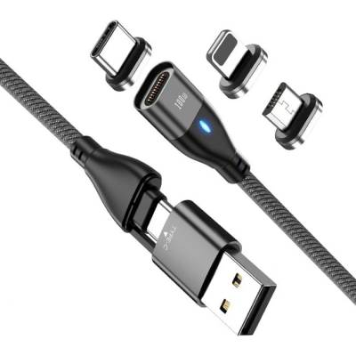 Магнитен кабел 6в1, за доставка на енергия, 100W (20V/5A), 1m (XXX)