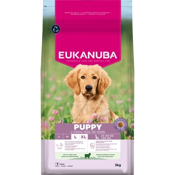Eukanuba Puppy Large jahňacie 3 kg