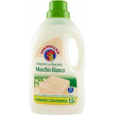 Chanteclair tekutý prací prostriedok Biele pižmo 1,5 l