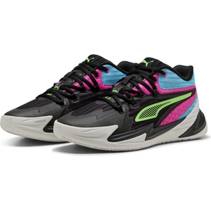 PUMA Детски баскетболни кецове Puma Unisex Kids Dagger Basketball Trainers - Black/Pink