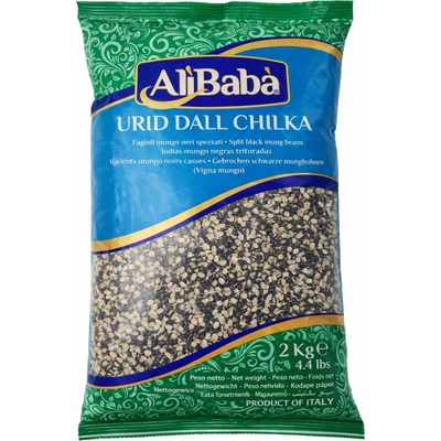 AliBaba Půlený černý mungo s slupkou 2 kg