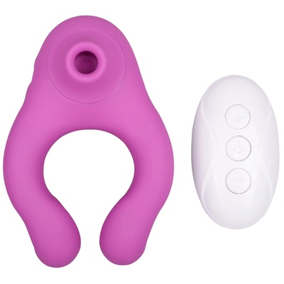 ADORE Засмукващ вибратор за двама Adore U Nite