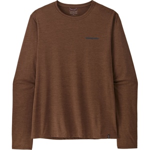 Patagonia Мъжка спортна тениска Patagonia L/S Cap Cool Daily Shirt Boardshort Logo Sport shirt - Berm Brown / Light Berm Brown X-Dye - размер XXL (216-8004-0316)