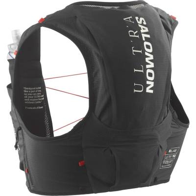 Salomon Раница за трейл бягане Salomon S/Lab Ultra 10 Set Trail running backpack - Black - размер XXS (502-8389-0211)