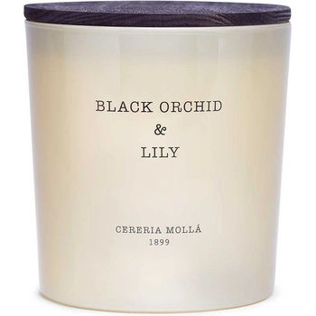 Cereria Mollá Ароматна свещ Cereria Molla - Black Orchid & Lily, 600 g (6643)