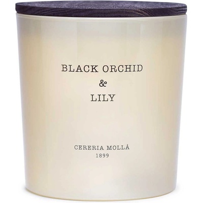 Cereria Mollá Ароматна свещ Cereria Molla - Black Orchid & Lily, 600 g (6643)