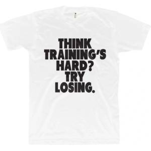 Gorilla. bg Think Training's Hard? Try Losing. | White XXL