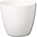 Plastkon dekorativní Ella lesklá 25 cm bielý