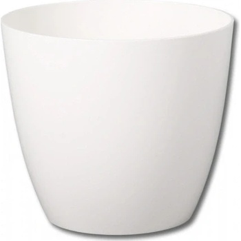 Plastkon dekorativní Ella lesklá 25 cm bielý